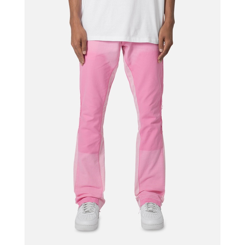 MNML B501 Flare Denim Jeans Pink 28