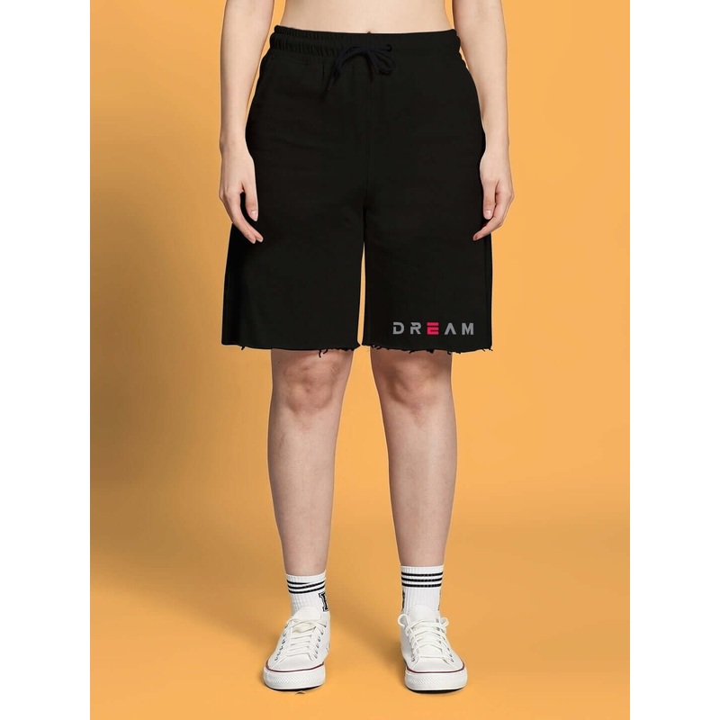 WOMEN’S FANCY DREAM REGULAR FIT SHORTS BLACK XS