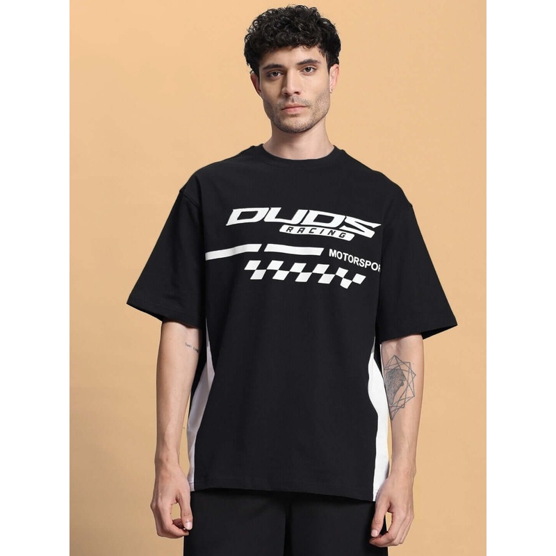 INDY OVER-SIZED CLASSIC T-SHIRT BLACK XS