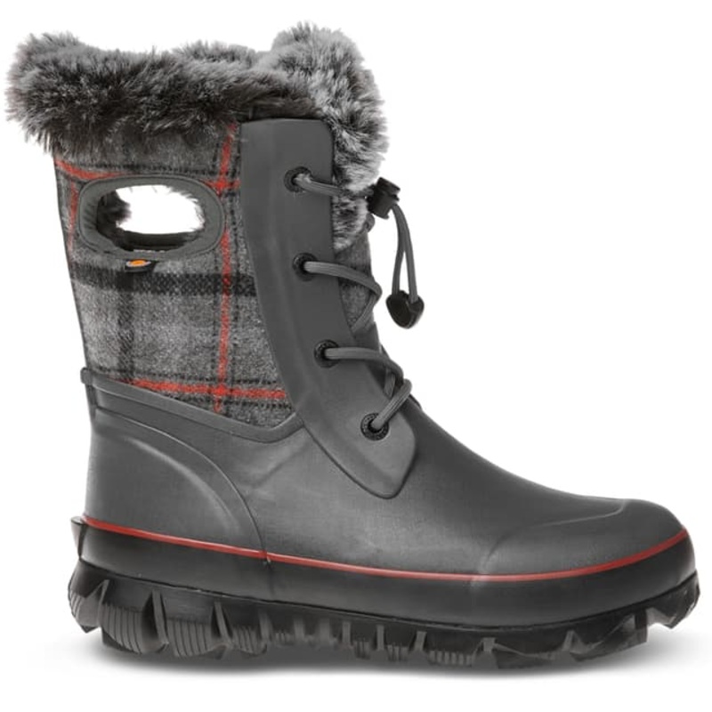 Bogs Arcata II Cozy Plaid Winter Boots – Kids