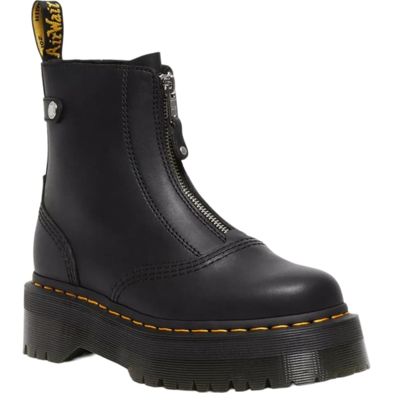 Dr. Martens Jetta Zipped Sendal Leather Platform Boots – Women’s