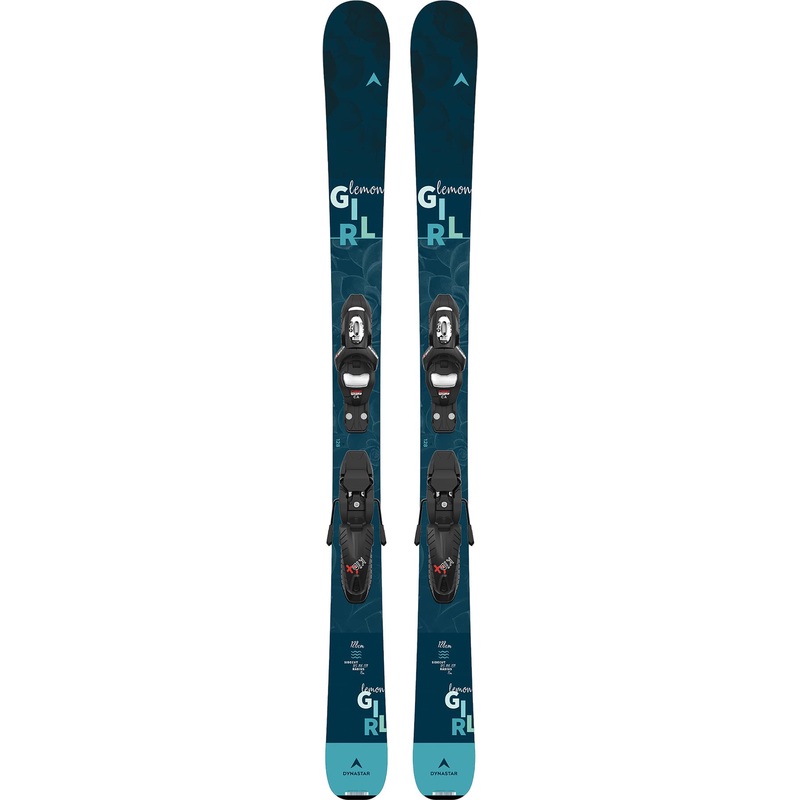 Dynastar Lemon Girl Kid-X All-Mountain Skis with GW B76 Ski Bindings – Junior