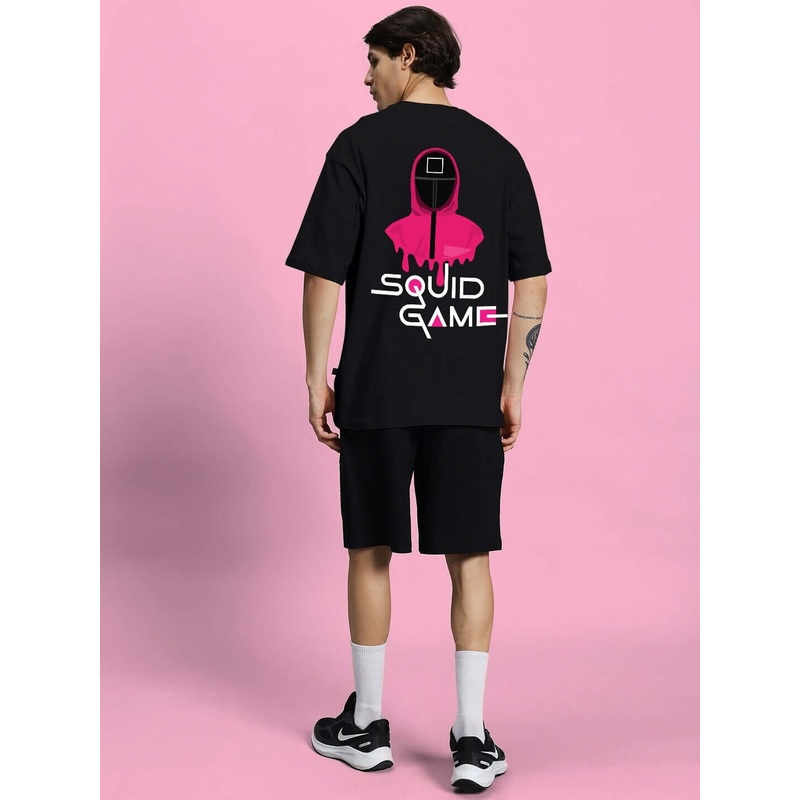 SQUID GAME SUMMER CO-ORD SET BLACK XS