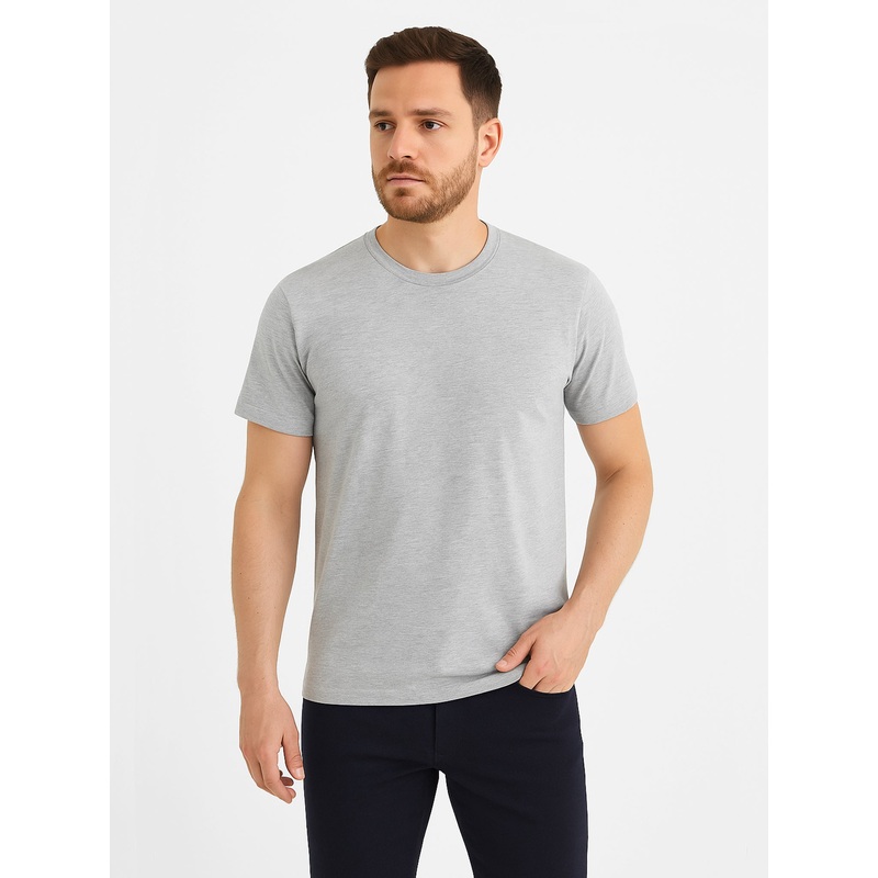 Matt T-shirt Grey Mix XS