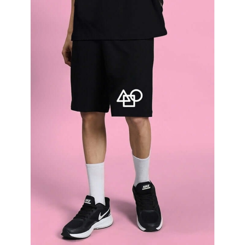 SQUID GAME SUMMER SHORTS BLACK XS