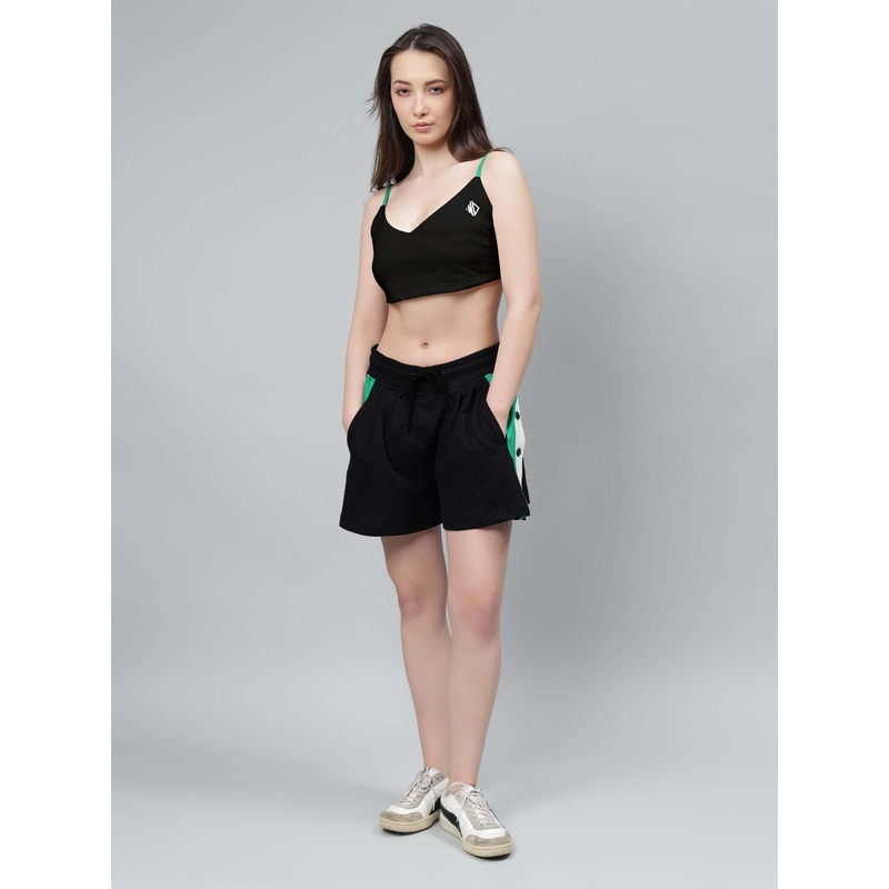 WOMEN’S SAMMIE CO-ORD SET BLACK XS