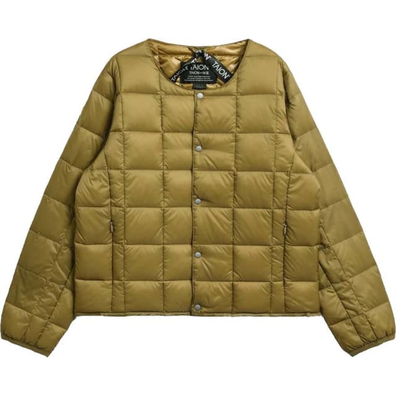 TAION Crew Neck Quilted Button Down Cardigan – Kids