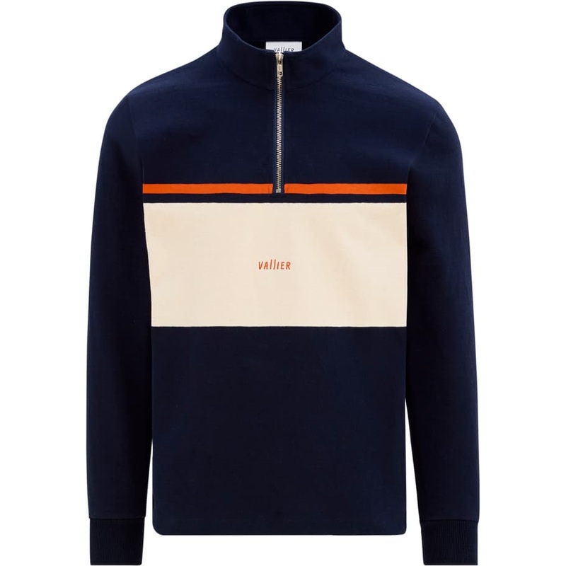 Vallier Vallier x Barbarian Ikoyi 1/4 Zip Rugby Shirt – Unisex