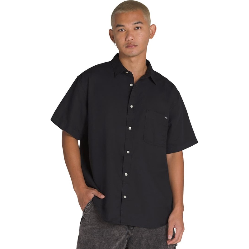 Vans Lawson Solid Woven Short Sleeve Shirt – Men’s