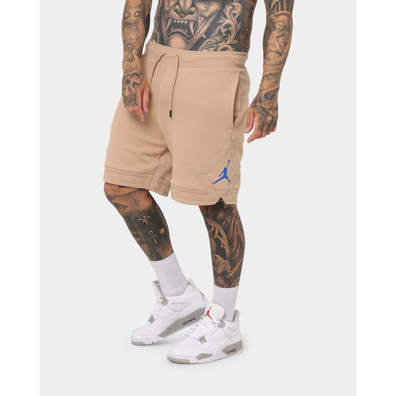 Jordan Essential Fleece Diamond Shorts Hemp S
