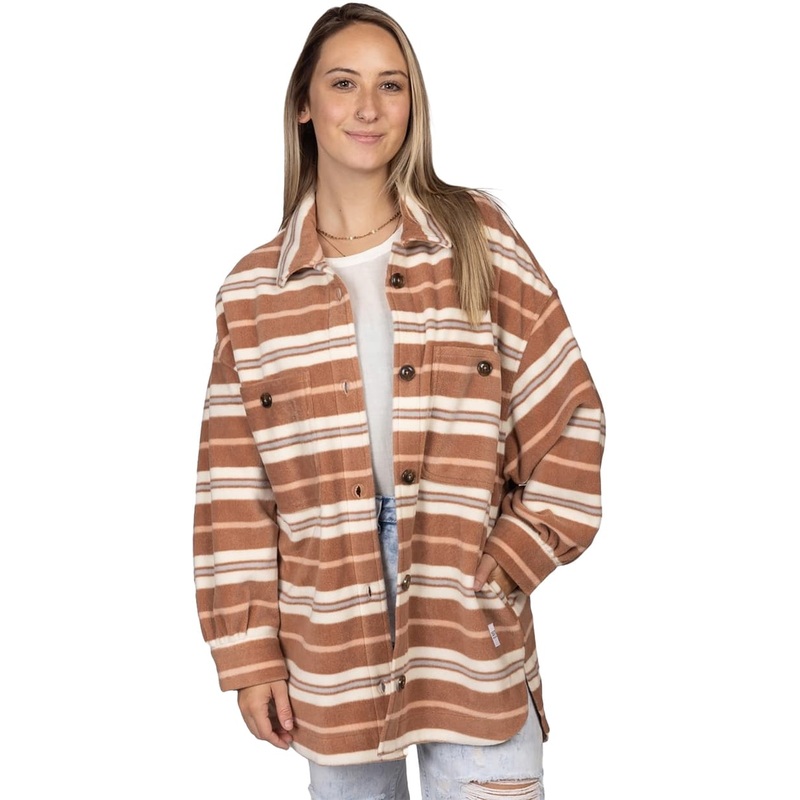 Sisstrevolution Palmas Eco-Zy Polar Long Sleeve Overshirt – Women’s