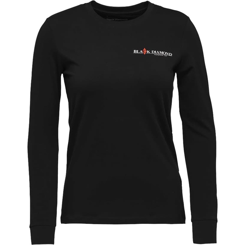 Black Diamond Heritage Wordmark Long Sleeve Tee – Women’s