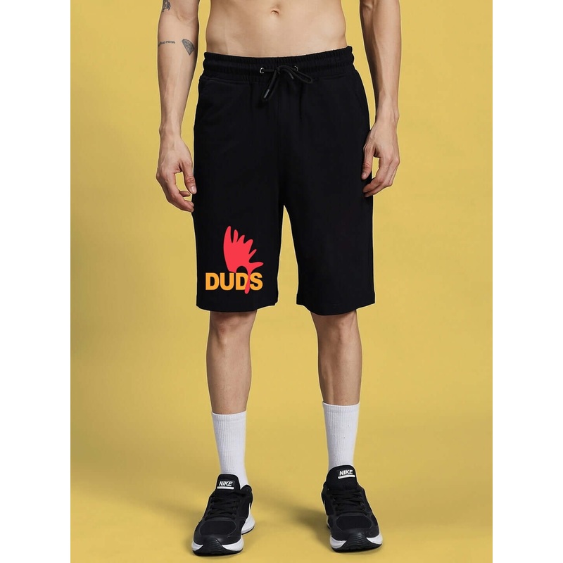 FUNNY CHICKEN SUMMER SHORTS BLACK XS