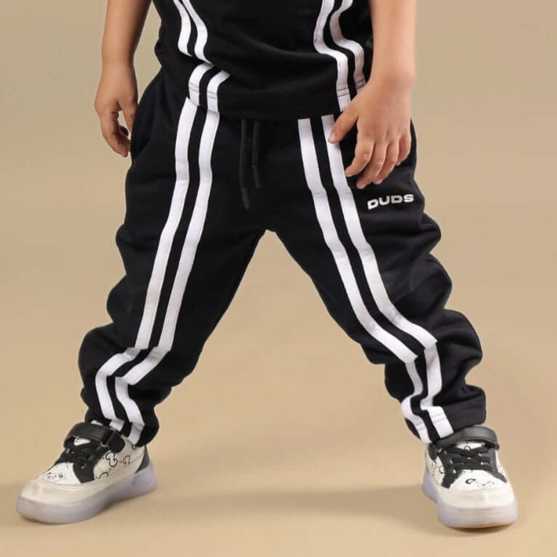 OUTLOOK JOGGER FOR BOYS GIRLS BLACK 1-2 YRS