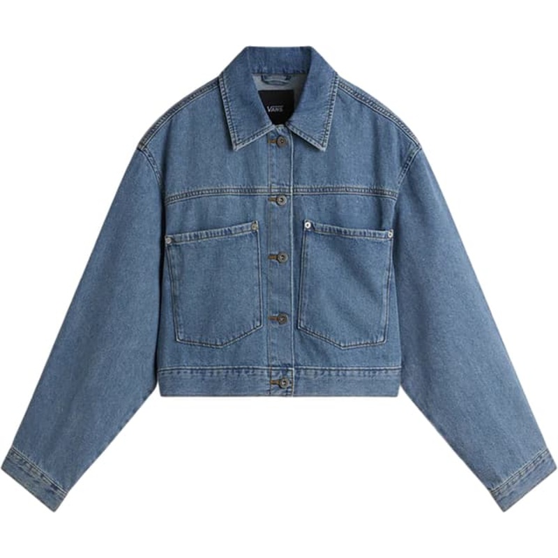 Vans Raynes Denim Crop Jacket – Women’s