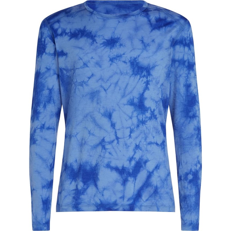 icebreaker Merino 200 Oasis Cloud Dye Long Sleeve Crewe Thermal Top – Men’s