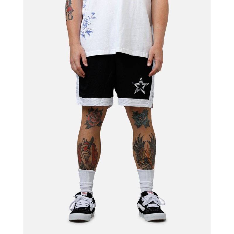 New Era Dallas Cowboys Sport Class Shorts Black/White S