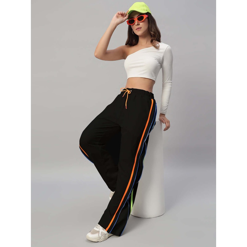 WOMEN’S IMPERIAL SIDE ZIPPER JOGGERS BLACK XS