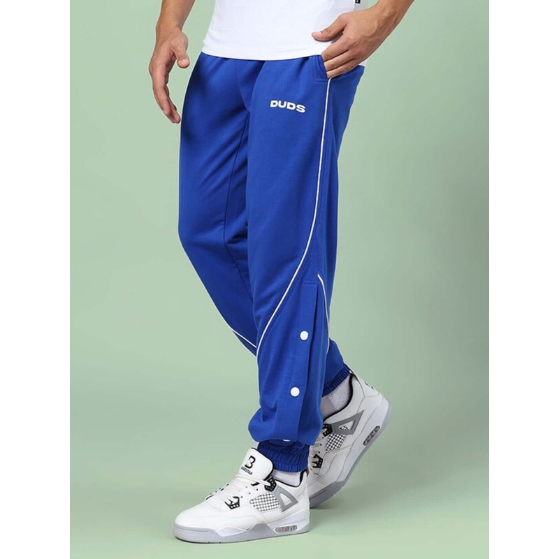 BROSSFINE CONTRAST JOGGERS ROYAL BLUE XS