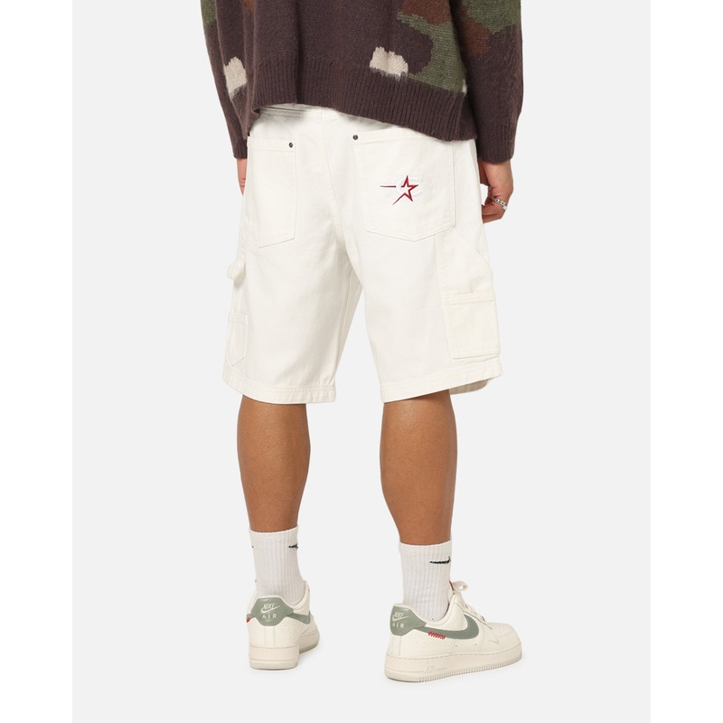 Carre Carpenter Jorts Off White 28