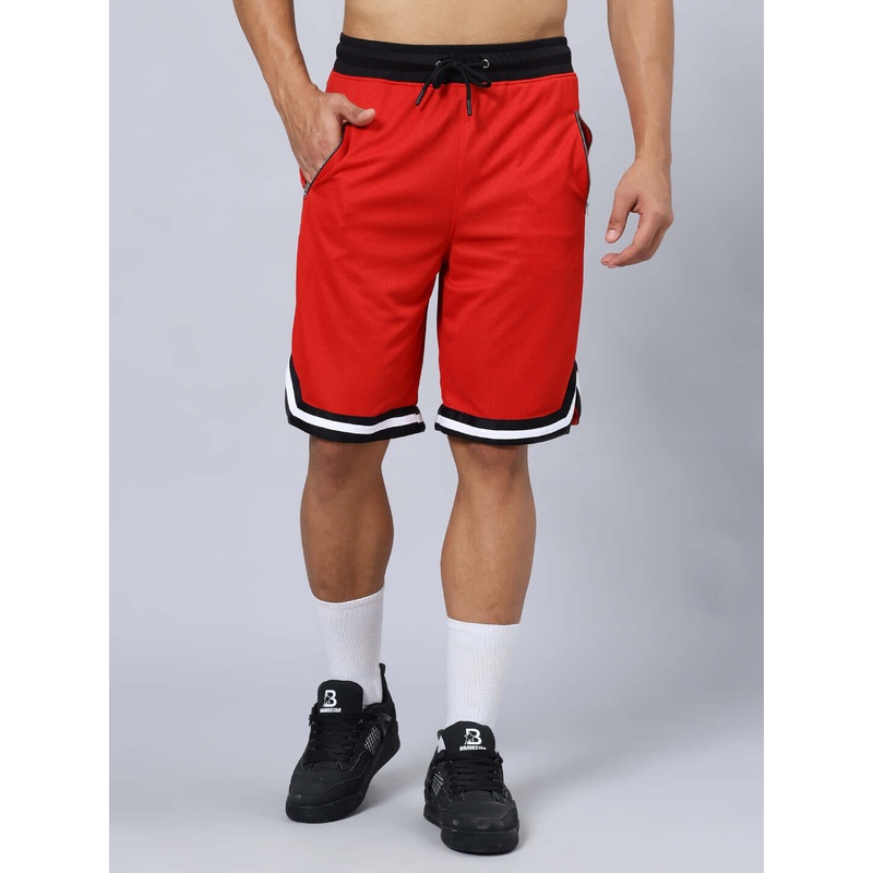 CHRONIC REGULAR FIT SHORTS RED XS