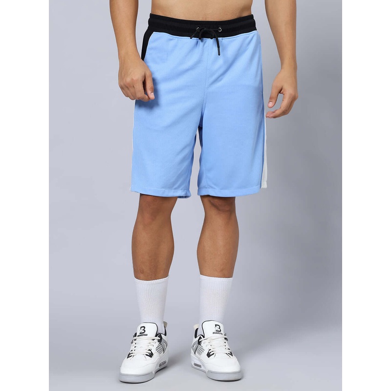 CRUNCH REGULAR FIT SHORTS BLUE XS