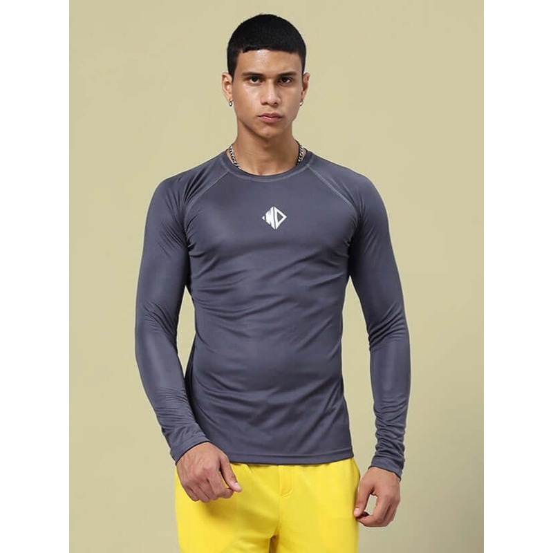 JAMES REGULAR FIT T-SHIRT GREY XS
