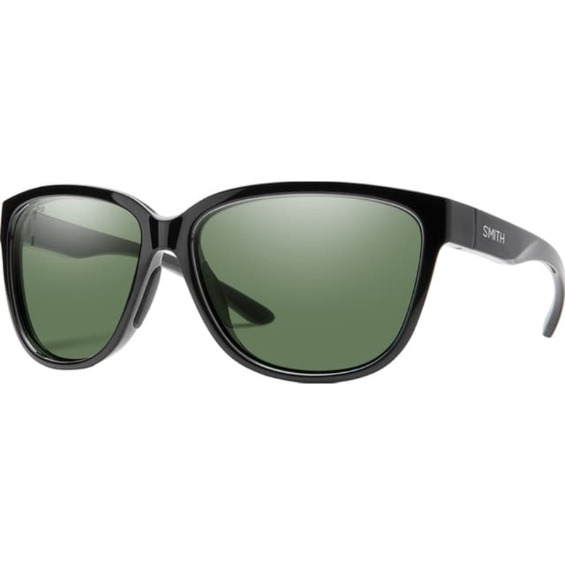 Smith Optics Monterey Sunglasses – Black – Chromapop Polarized Grey Green Lens – Unisex