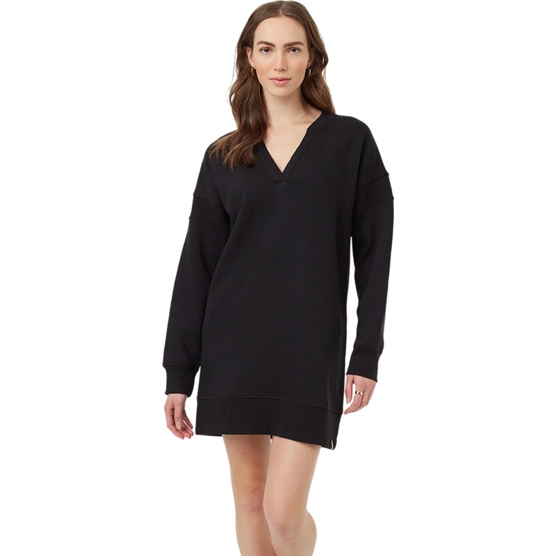 tentree TreeFleece Oversized Rib Insert Dress – Women’s