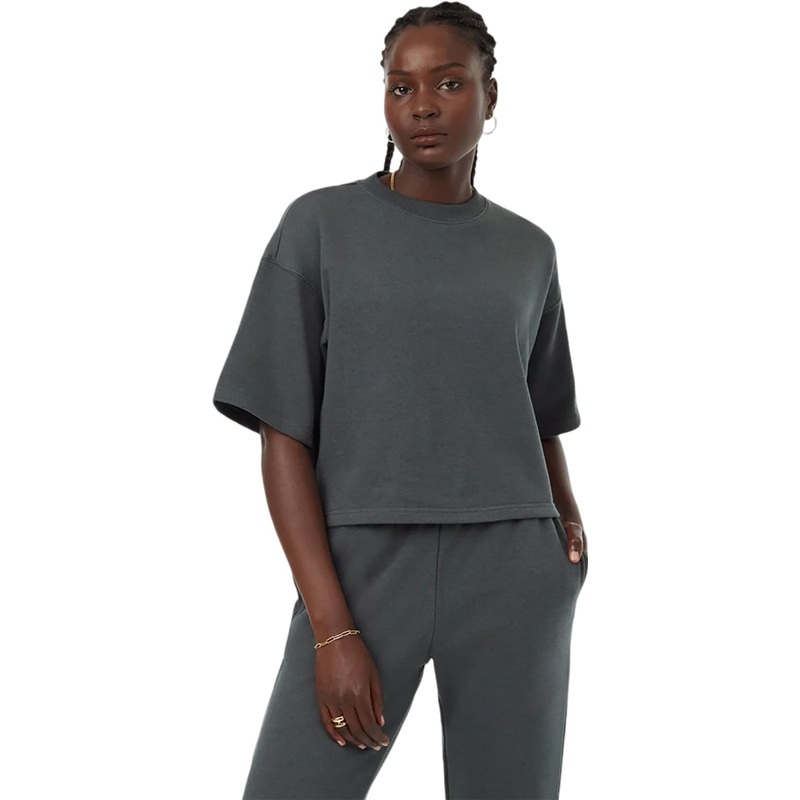 tentree TreeTerry Short Sleeve Sweatshirt – Women’s