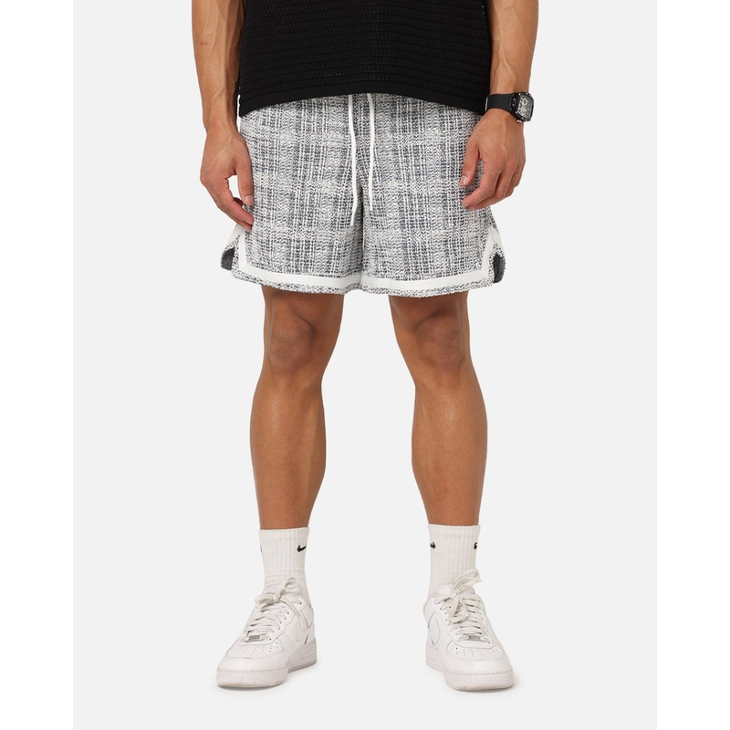 XXIII Textured Ball Shorts Navy/Cream S