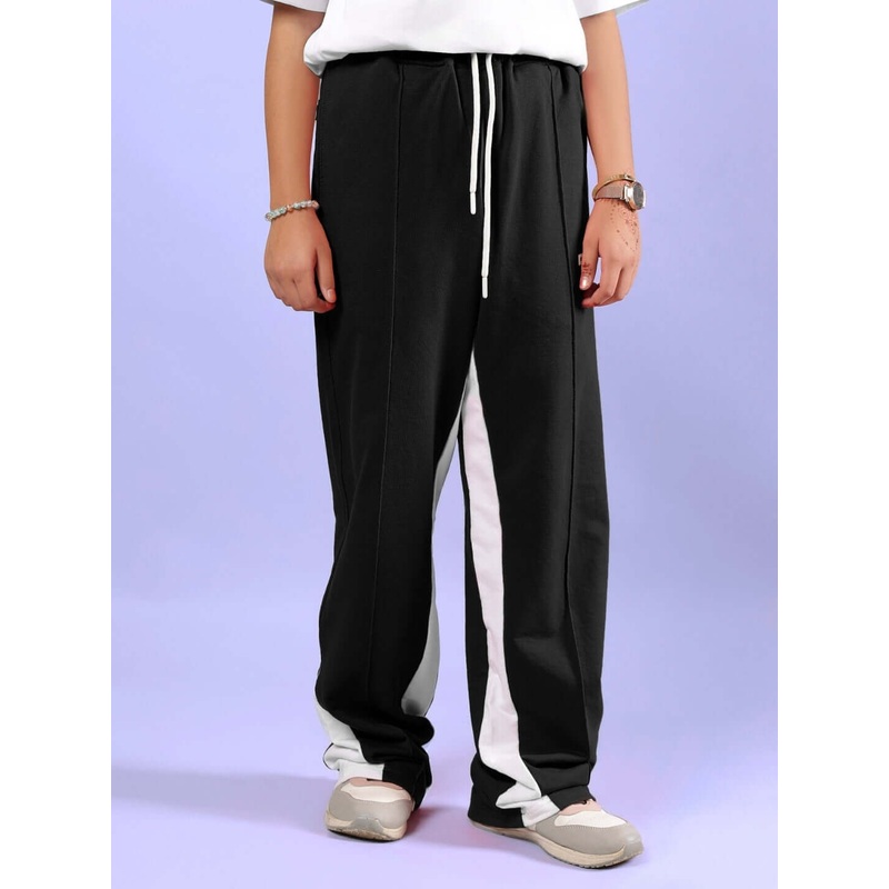 FLOPPY JOGGER FOR BOYS & GIRLS BLACK 1-2 YRS