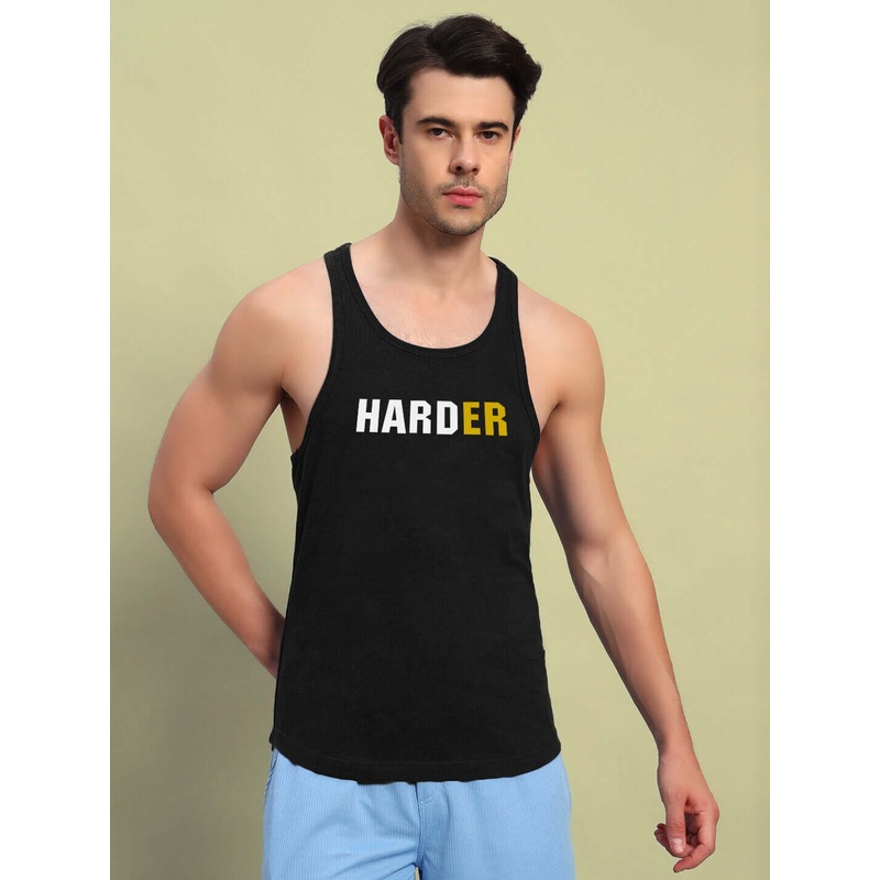 HARDER GYM SLEEVLESS T-SHIRT BLACK XS