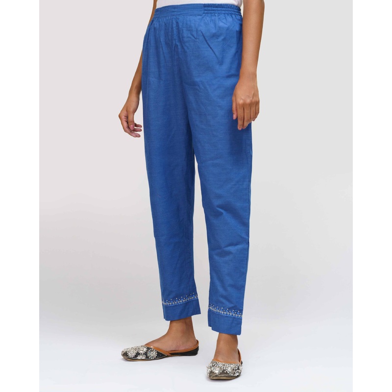 ETHNIC BOTTOM- INDIGO 2XL INDIGO