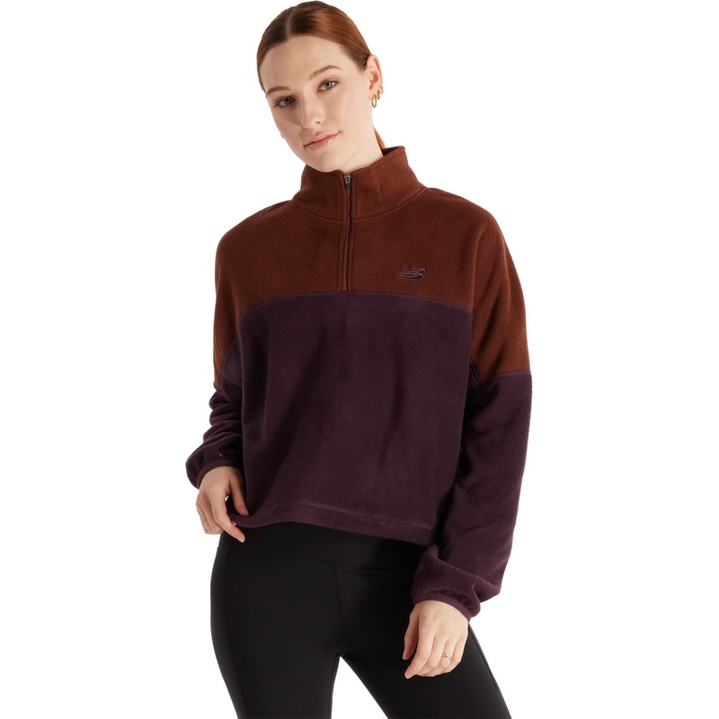 New Balance Polar Fleece Half Zip Pullover – Women’s