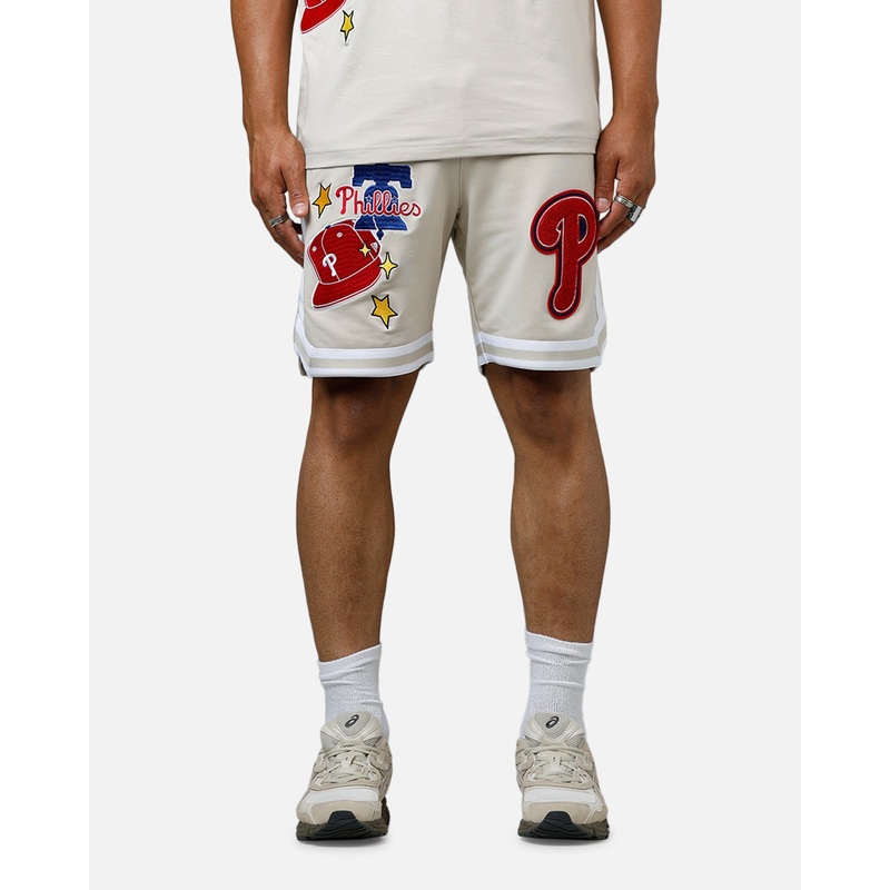 New Era Philadelphia Phillies ‘Logo Select’ Summer Shorts Stone S