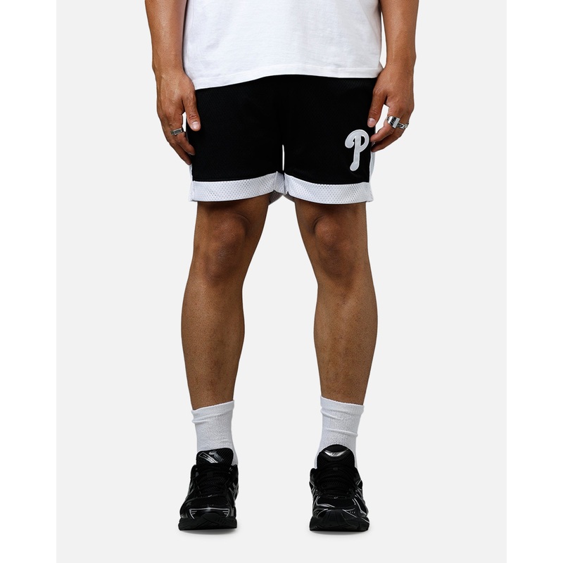 New Era Philadelphia Phillies Sport Class Shorts Black/White S
