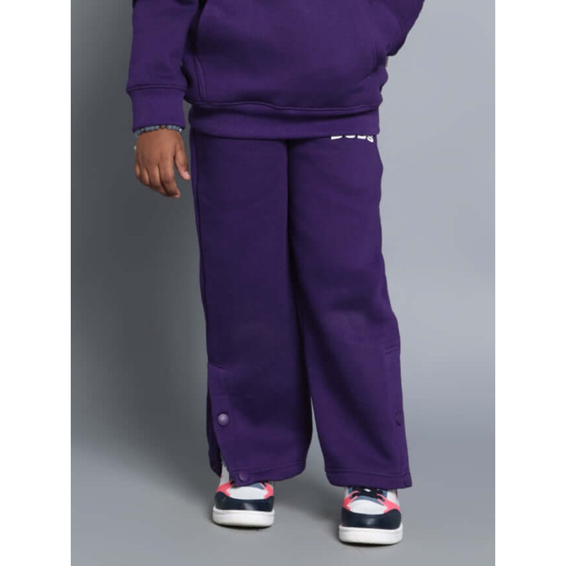 CASPER FLEECE PANT FOR BOYS GIRLS PURPLE 1-2 YRS