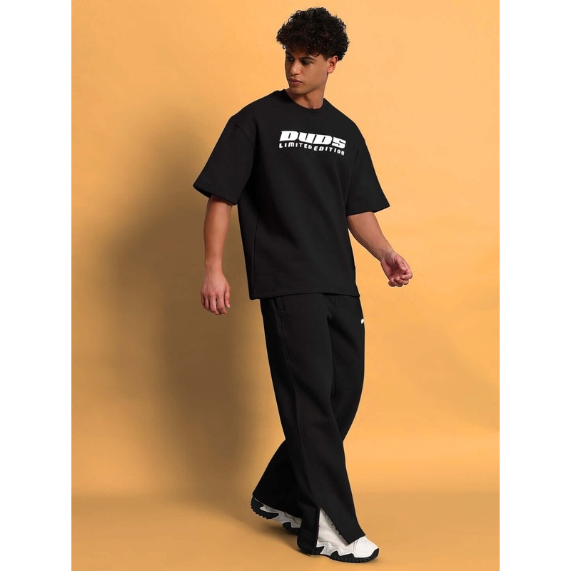 WEARDUDS SKODA FLEECE CO-ORD BLACK XS