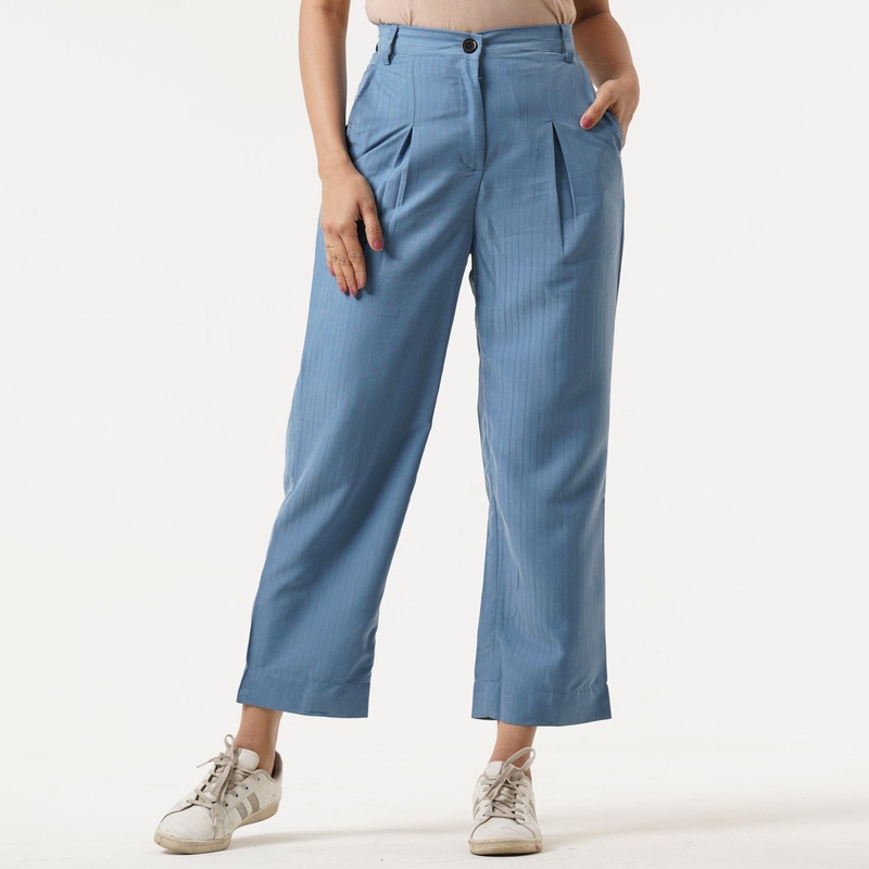 Womens Blue Pant S BLUE