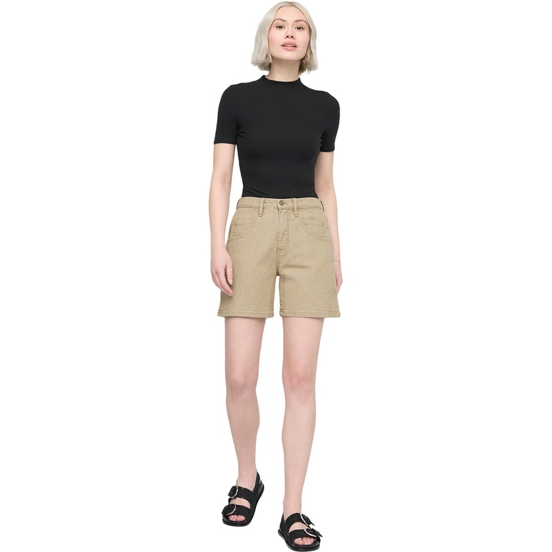 Duer Stretch Canvas High Rise Relaxed Shorts – Women’s