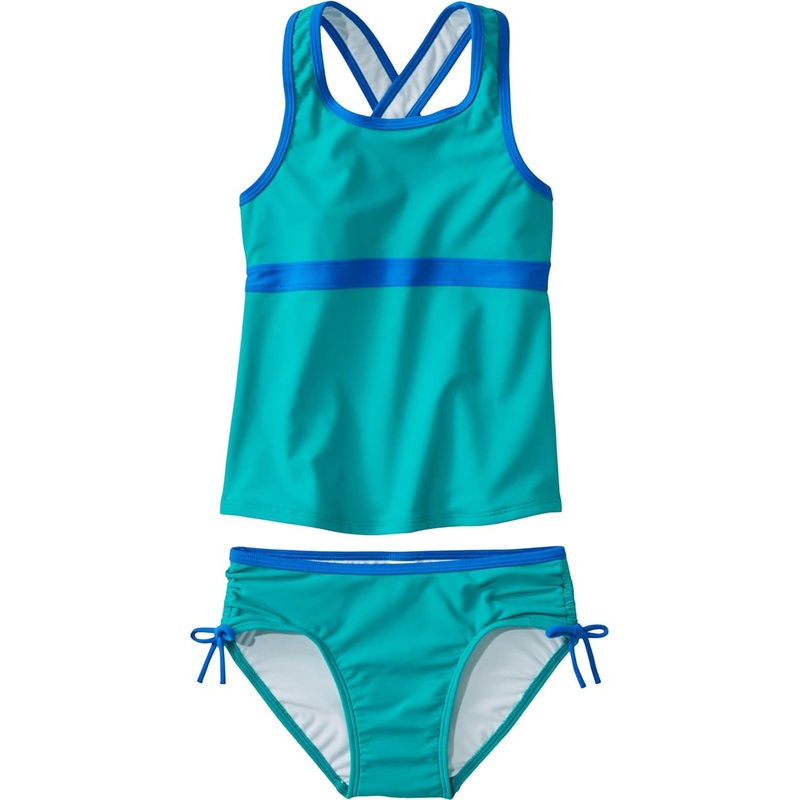 L.L. Bean Tide Surfer Two-Piece Swimsuit – Girls