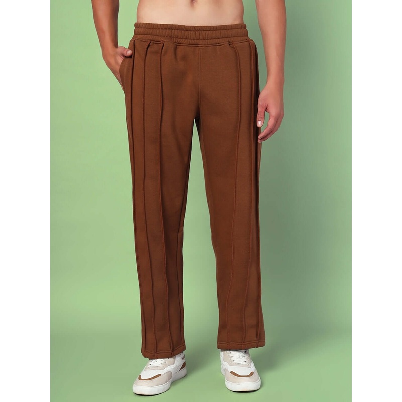 URBAN FLEECE CARGO PANTS BROWN S