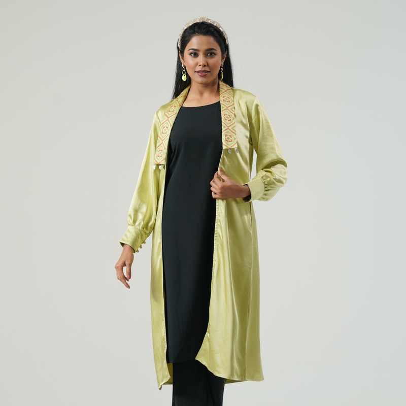 Womens Light Yellow Shrug S LIGHT YELLOW