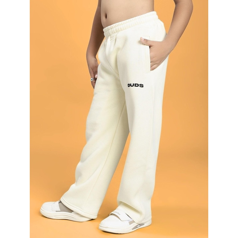 BLUE OCEAN WORLD FLEECE JOGGER FOR BOYS AND GIRLS OFF-WHITE 1-2 YRS