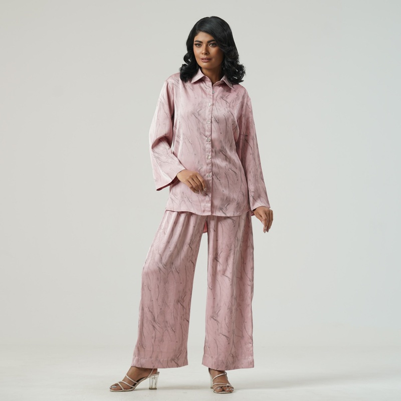 Womens Dusty Pink Shirt S DUSTY PINK