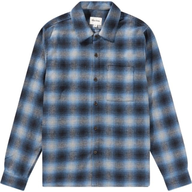 Rhythm Mar Long Sleeve Flannel Shirt – Men’s