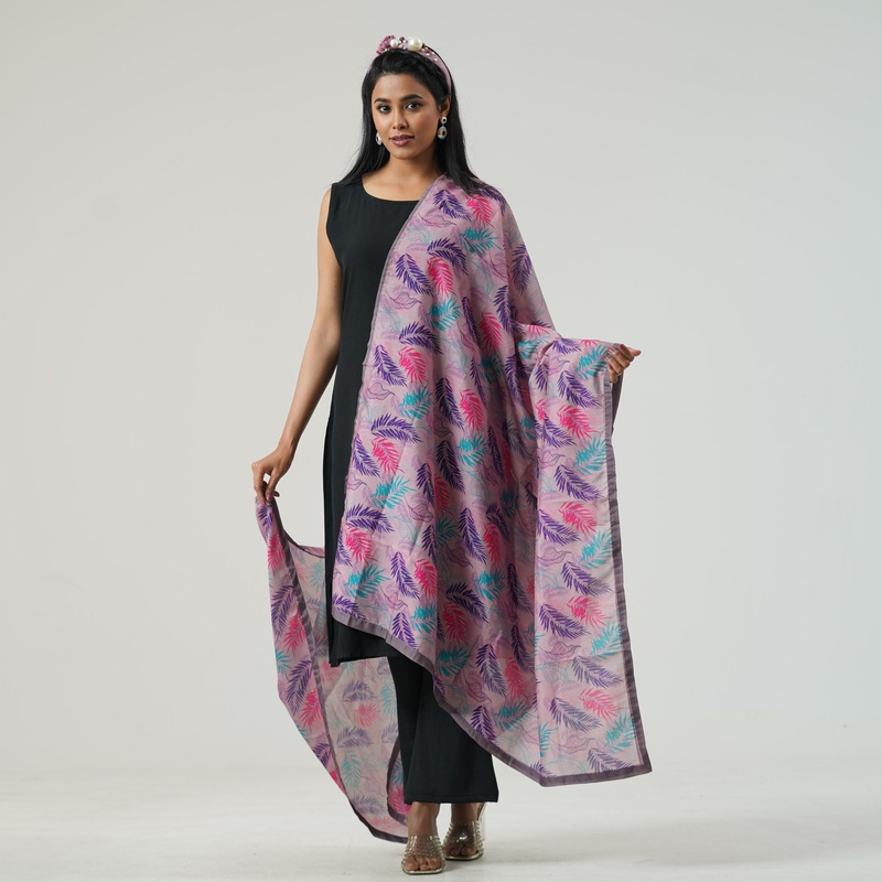 Womens Ethnic Lavender Orna 90/95″ Inch LAVENDER