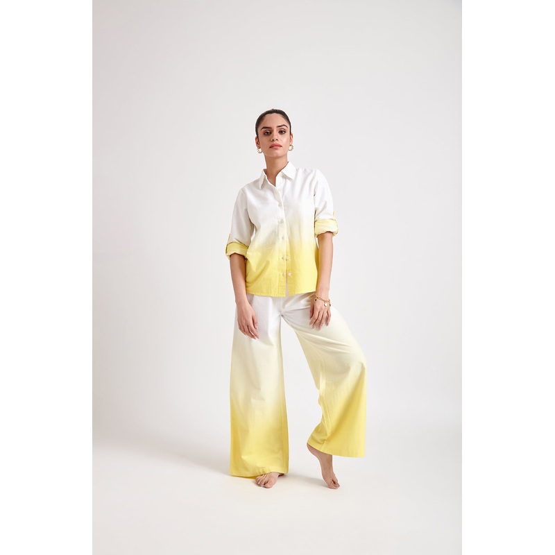 Yellow Ombre Trouser 24 Yellow