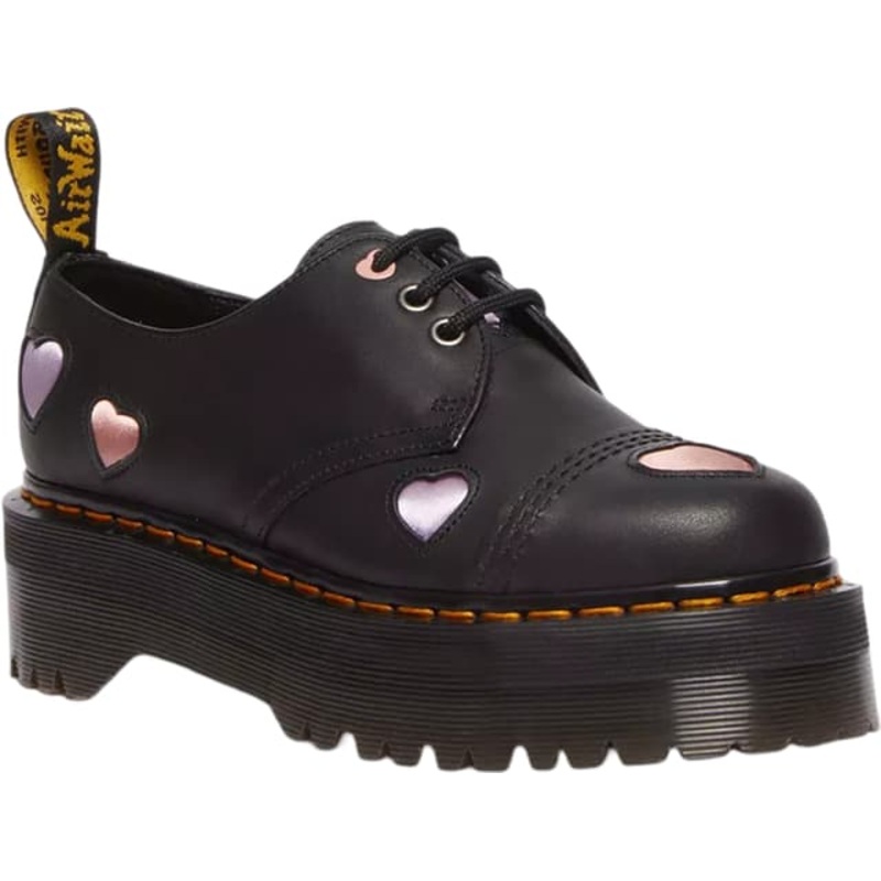 Dr. Martens 1461 Leather Heart Platform Shoes – Women’s